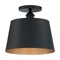 Nuvo Fixture, Semi Flush, 1-Lght, Incandescent, 100W, 120V, A19, Medium Bse, Wire Length: 12 ft. 60/7332 - alternate 3